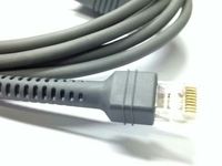 Cable RS232 DB9 Hembra a RJ45 Macho para Escáner, Cable de Transferencia de Datos Seriales LS1203 LS4208 LS2208AP