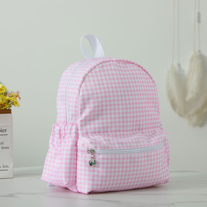 Mochila de Mezclilla Unisex con Monograma y Cierre de Cremallera, Logotipo de Equipo Blanco, Mochila Deportiva Casual para Niños Pequeños - Product Image 6