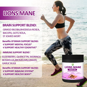 Cápsulas de Melena de León de Alta Calidad y Gran Venta, 20000MG, Extra Fuertes, Mejoran la Inmunidad y Promueven la Producción de Energía - Product Image 6