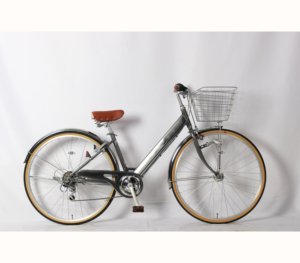 Vélo <span class=keywords><strong>de</strong></span> <span class=keywords><strong>ville</strong></span> 6 vitesses <span class=keywords><strong>de</strong></span> haute qualité, 27 pouces, pour adultes, avec panier, cadre en acier carbone, vente directe usine, pour femmes - Product Image 3