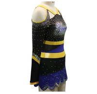 Sacs de rangement pour uniformes de cheerleading professionnels, étuis pour raquettes, sacs de rangement American Girl, rouge/noir/bleu/violet, motifs personnalisés, strass
