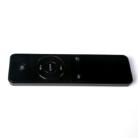 Remote Kontrol Universal TV Inframerah Mini Nirkabel IR Pintar Hitam dengan 8 Tombol