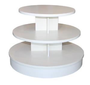 4-Tier Mobile Display <strong>Shelves</strong> for Retail Stores Floor Display <strong>Table</strong>, Display Unit Store - Product Image 6