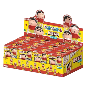 Lot de 8 Boîtes en Gros – Collection de Peluches Mochi Drôles Anime Jandoon Crayon Shin-chan pour Jouets Cadeaux d'Anniversaire Enfants en PVC - Product Image 1
