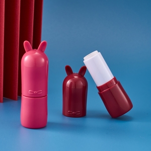 <span class=keywords><strong>2025</strong></span> thiết kế mới nhỏ và Dễ Thương Thỏ hình dạng son môi ống rỗng trang điểm hộp nhựa cho mỹ phẩm bao bì - Product Image 3