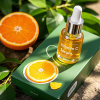 Suero Profesional Antienvejecimiento y Antiarrugas con Vitamina C, Niacinamida, Ácido Hialurónico y Vitamina E, 30 ml, para Blanquear la Piel del Rostro y Cuerpo
