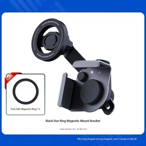 Support de téléphone magnétique flexible en alliage d'aluminium pour véhicules à énergie nouvelle, aimant puissant, réglage multi-angles - Product Image 2