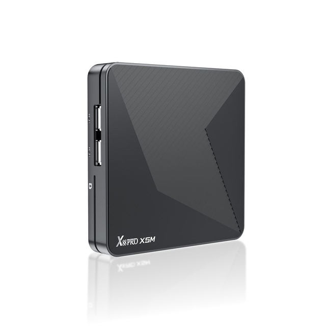 X88 PRO X5M Android 14 4GB+32GB Smart TV Box Amlogic S905X5M WiFi6 BT5.0 4K AI-SR Home Entertainment