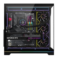 Nouvelle arrivée d'AntarcChill Factory, boîtier d'ordinateur PC Tower M-ATX ATX, verre trempé, éclairage RGB, boîtier de jeu, boîtier PC, cabinet de jeu