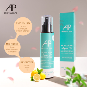 Produit capillaire hydratant naturel et biologique de marque privée AP, personnalisé, 150 ml, huile d'argan biologique, <span class=keywords><strong>spray</strong></span> anti-frisottis pour <span class=keywords><strong>cheveux</strong></span> - Product Image 4