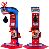 Machine de jeu de boxe électronique à pièces d'intérieur machine de jeu d'arcade de boxe en gros