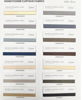Stores alvéolaires en tissu cellulaire, stores de plafond pliables intégrés avec protection UV, polyester écologique, design moderne