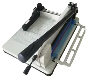 SG-858 A3 Máquina de corte manual de papel para uso em escritório, aparador manual de livros e desktops