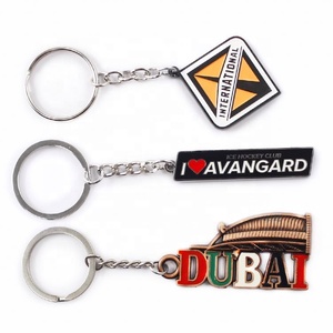 Wholesale <b>Custom</b> Shape Souvenir Made Enamel Personalized Metal Keychain - Product Image 3