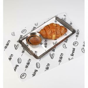 Papier d'emballage anti-graisse personnalisé ETpack pour hamburgers, sandwichs et doublures de plateaux, emballage alimentaire écologique - Product Image 4