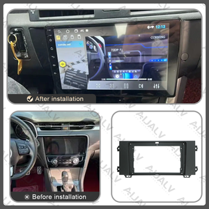 หน้าจอสัมผัส 9 นิ้ว พร้อม GPS ในตัว เครื่องขยายเสียง DSP สำหรับรถยนต์ Saic Rover MG6 ปี 2017-2019 จอภาพในรถยนต์ รองรับ Android <span class=keywords><strong>Auto</strong></span> - Product Image 3