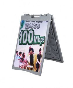 Heavy Duty Snap Frame Waterbase Poster Display Promotion Board Plastic a Frame Poster <b>Stand</b> - Product Image 3