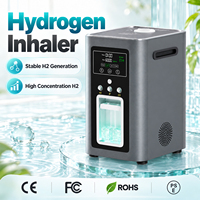 Inhalateur d'hydrogène 99,99 % pur, certifié CE FCC ROHS, 900 ml 6000 ml, thérapie H2, membrane SPE PEM, utilisation domestique portable