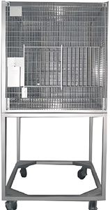 Gabbia per Osservazione Comportamentale in Laboratorio, Gabbia per Scimmie in Acciaio Inossidabile, Gabbia Metabolica. - Product Image 6