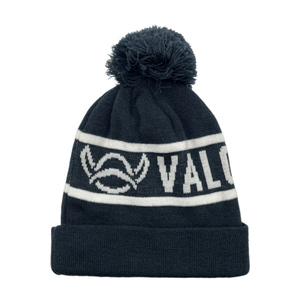 Custom Bobble <strong>Beanie</strong> Hats Winter Outdoor Ski Snow Logo Jacquard Acrylic Knitted Cuff <strong>Pom</strong> <strong>Pom</strong> <strong>Beanie</strong> - Product Image 1