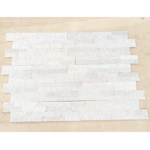 Màu trắng bên ngoài trang trí tường văn hóa đá giá rẻ ngoài trời hiệu ứng tường gạch - Product Image 2