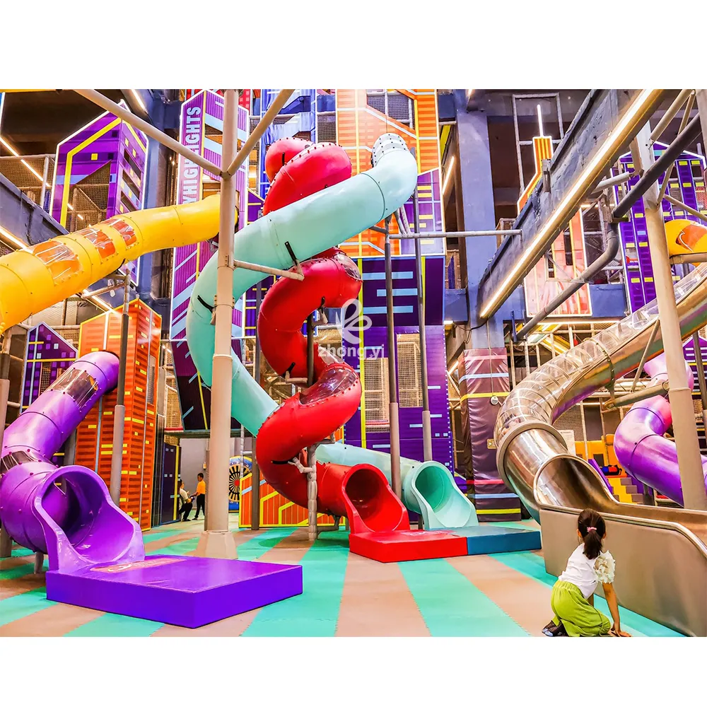 One-Stop Service High Playland Soft Entertainment equipment Kids indoor Play Center in a Giant Shopping Mall