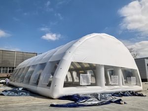 Couverture gonflable de <span class=keywords><strong>piscine</strong></span> de PVC durable couverture gonflable extérieure transparente portative de <span class=keywords><strong>piscine</strong></span> couverture de <span class=keywords><strong>bulle</strong></span> de <span class=keywords><strong>piscine</strong></span> d'eau gonflable - Product Image 3