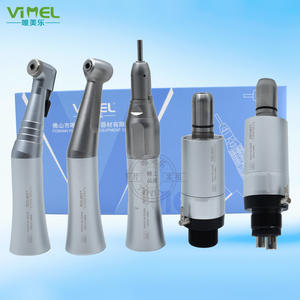 Electric Dental Low-Speed Handpiece with Straight Motor Curved Head FX Slow <b>Polishing</b> Grinding Tool Oral Slow <b>Drill</b> Made Metal - Product Image 1