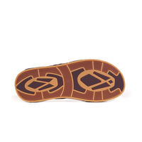 Sandal Olahraga Anti-Selip dengan Dukungan Lengkung Kaki yang Lembut, Bagian Atas Mikrofiber Penyerap Keringat, Sol Luar PU/EVA, Sandal Arab Outdoor untuk Pria