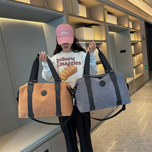 Nuevo <span class=keywords><strong>bolso</strong></span> <span class=keywords><strong>de</strong></span> viaje <span class=keywords><strong>de</strong></span> cuero para mujer, <span class=keywords><strong>bolso</strong></span> <span class=keywords><strong>deportivo</strong></span> portátil para mujer, <span class=keywords><strong>bolso</strong></span> <span class=keywords><strong>de</strong></span> viaje corto <span class=keywords><strong>de</strong></span> moda <span class=keywords><strong>de</strong></span> gran capacidad para <span class=keywords><strong>hombre</strong></span> - Product Image 2