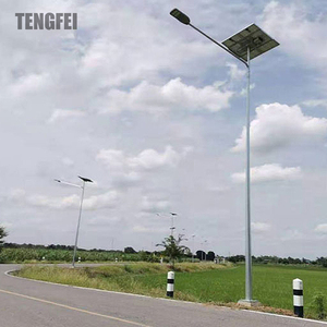 Tengfei 야외 IP65 방수 LED 태양 광 가로등 도로 조명을위한 알루미늄 합금 본체 배터리 전원 공급 장치 분할 설계 - Product Image 5