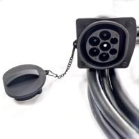 Nouveau câble d'extension de charge pour véhicules électriques Type 2, 32A 7kW 22kW, avec prise d'extension Type 2