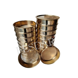 Tamis d'essai en laiton pour l'analyse de la granulométrie des particules de minerai en poudre, matériaux géologiques, tests de laboratoire ASTM - Product Image 5