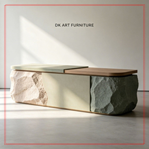 Mostrador de Recepción de Fibra de Vidrio de Lujo, Personalizable en Tamaño y Color, para Club, Oficina o Vestíbulo - Product Image 1