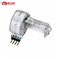 Moteur pas à pas Micro 25mm VSM25S08 NEMA 10 12V 2 phases 15 degrés pour siège stable, applications médicales, domotique et véhicules