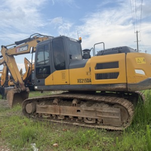 En stock, excavatrice sur chenilles XCMG XE215DA d'occasion avec moteur Cummins, matériel de construction - Product Image 6