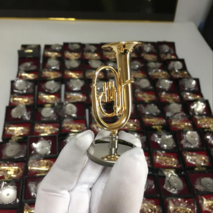 مصغرة الآلات الموسيقية مع حالة شكل مختلف الكمان أداة عزف موسيقى - Product Image 5