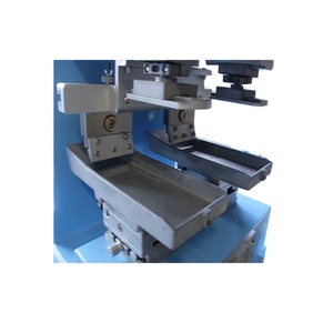 Two-Color Pneumatic Milk Bottle Charger Pad <b>Printer</b> Semi-Automatic Inkwell Machine Shuttle - Product Image 2