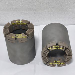 Foret à noyau en diamant synthétique <span class=keywords><strong>BQTT</strong></span> pour le forage de puits, baril à noyau triple tube BQ3, équipement de forage forgé - Product Image 1