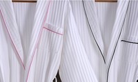 Nouvel ensemble de peignoirs pour couple automne-hiver - Style coréen, manches longues, grande taille, vêtements de nuit pour femmes et peignoir de bain pour hommes