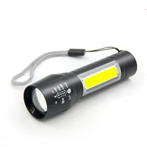 Đèn Pin LED Đa Năng Đèn Pin Sạc USB Mạnh Mẽ T6 Đèn COB Bên Hông Đèn Làm Việc Nam Châm Gắn Đuôi Đèn