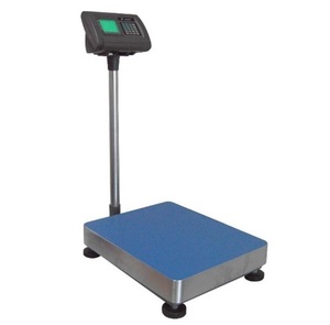 <strong>100kg</strong> Electronic <strong>Digital</strong> <strong>Bench</strong> <strong>Scale</strong> Mild Steel <strong>Platform</strong> Weighing Retail with LCD - Product Image 1