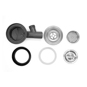 Werks-Direkt vertrieb Anpassbarer Edelstahl 304/201 Spüle Abfluss sieb Müll blockade Verhindern Sie Korb unterstützung - Product Image 3