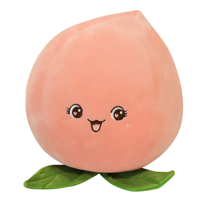 30cm/45cm Kawaii pink Peach fruit peluche peluche per bambini