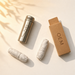 Fil <span class=keywords><strong>dentaire</strong></span> en soie de mûrier biodégradable, végétalien, à la <span class=keywords><strong>cire</strong></span> de candelilla, pour gencives sensibles, portable, réutilisable, en flacon en acier inoxydable - Product Image 5
