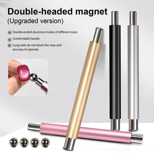 Baguette Magnétique Oeil de Chat Aimant à Double Extrémité avec Perles en Acier pour Large Effet Holographique - Product Image 4