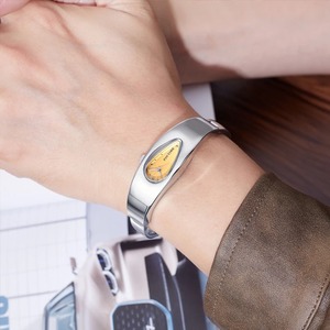 Reloj de Moda PINTIME Y2K, Estilo Casual, Diseño de Pulsera con Forma de Gota de Agua, Relojes de Cuarzo para Hombre y Mujer - Product Image 6