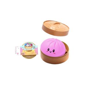 Peluche de Panecillo al Vapor de 6cm con Expresiones Coloridas, Juguete de Simulación de Rebote Lento con Mini Vaporera, Juguete Antiestrés para Apretar - Product Image 6