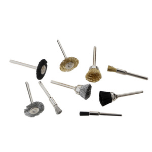 Copper <b>Wire</b> <b>Brush</b> Bowl Shaped Grinding Head 3mm Steel <b>Wire</b> Electric Grinder Accessory Rust Removal Polishing Tool - Product Image 2