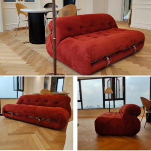 Sofá en forma de hipopótamo para sala de estar, mueble creativo con dientes grandes de acero, <span class=keywords><strong>Soriana</strong></span> de diseñador - Product Image 4